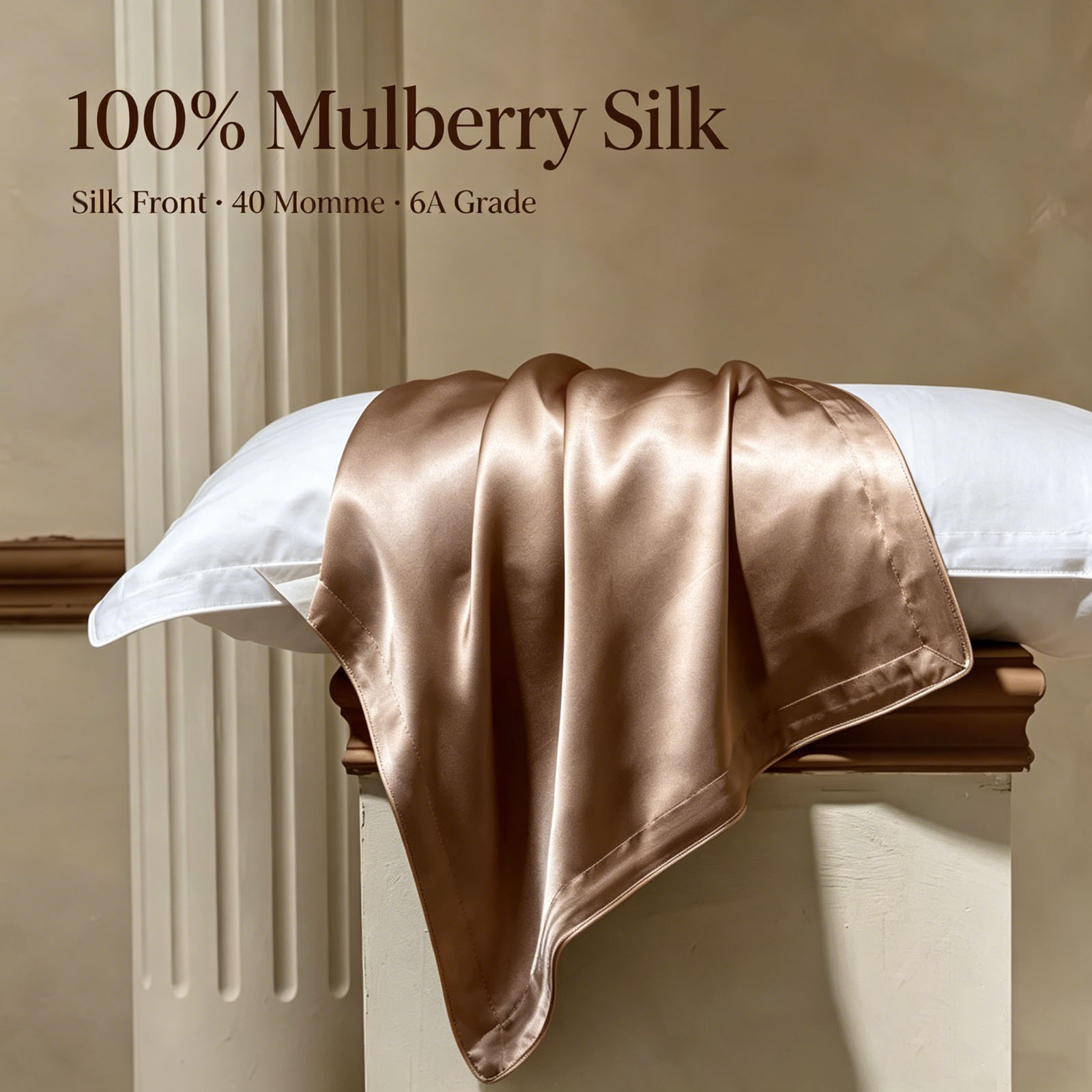 Home Improvement Business - 2 Pcs Silk Pillowcase Queen Size