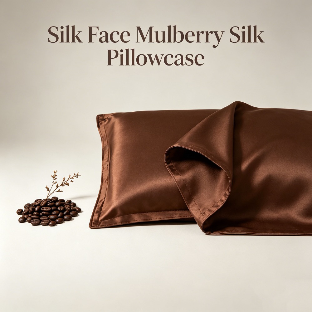 Home Improvement Business - Silk Face Mulberry Silk Pillowcase Solid