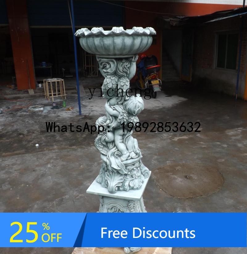 Home Improvement Business - X1European home improvement three-dimensional sculpture angel