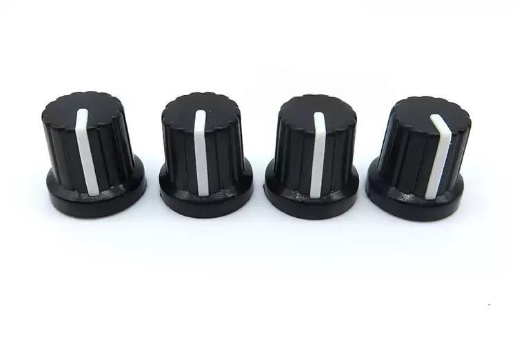 Home Improvement Mark - YYT 10PCS 15mm Dual-Color Plastic Knob