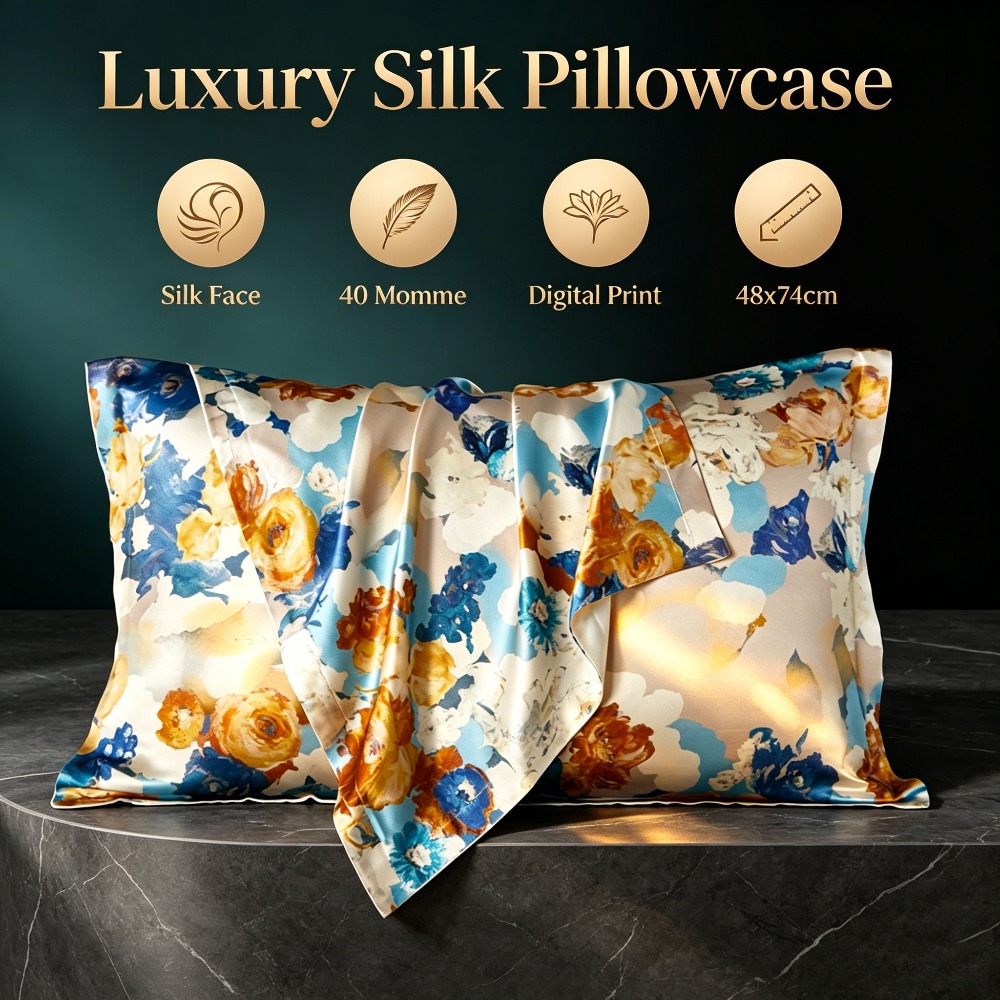 Home Improvement Business - 40 Momme Silk Face Pillowcase 100%