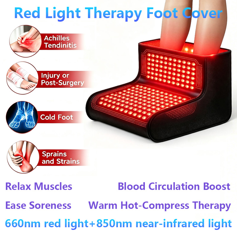 Home Improvement Uk - Red Light Therapy Foot Cover 660nm