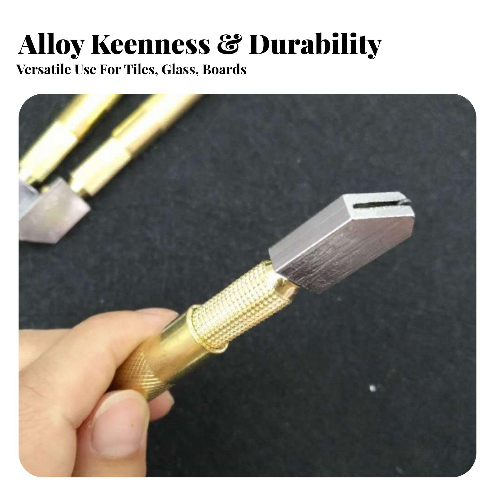 Tile Cutter Scoring - 2 in 1 Glass and Tile