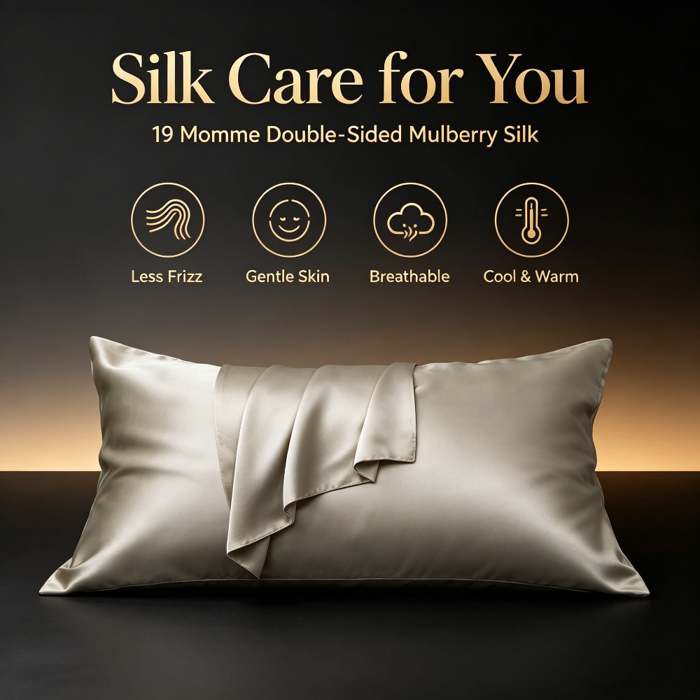 19 Momme Mulberry Silk Pillowc - огляд і ціна Home Improvement Business