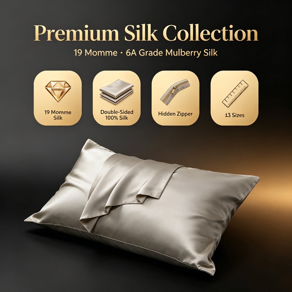19 Momme Mulberry Silk Pillowc - огляд і ціна Home Improvement Business