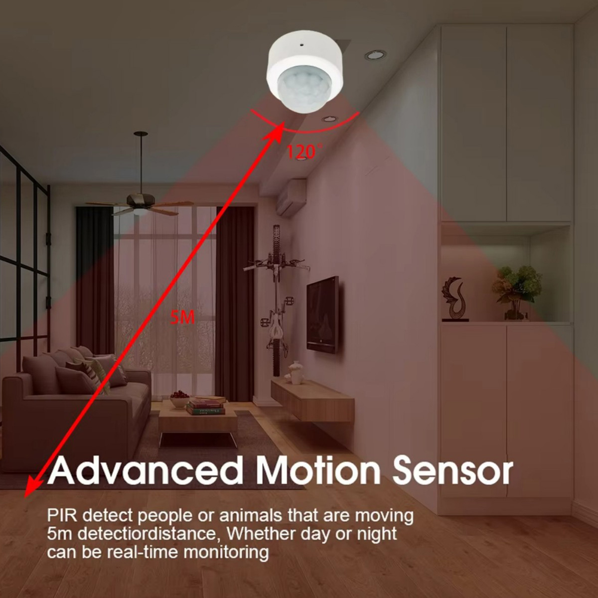 Zigbee PIR Motion Sensor Human - огляд і ціна Home Improvement And Hardware