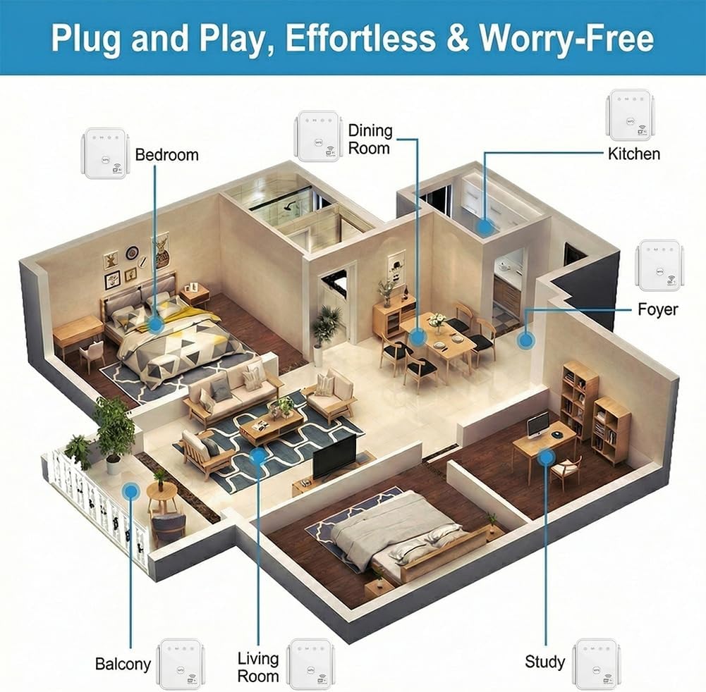 2026 New WiFi Repeater 300Mbps - огляд і ціна Home Improvement And Hardware