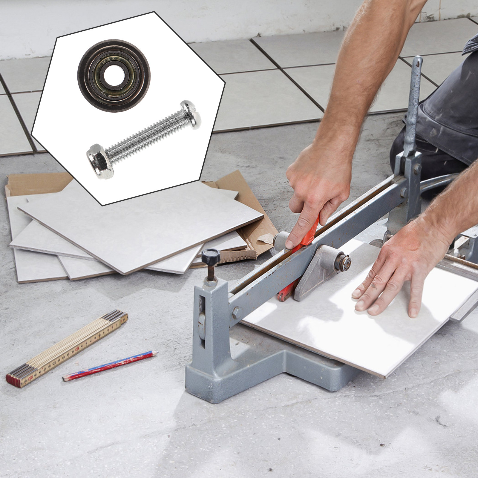 1Set Manual Tile Cutter Bearin - огляд і ціна Tile Cutter Scoring