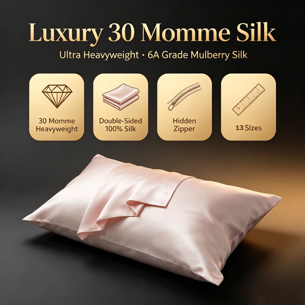 Luxury 30 Momme Double-Sided M - огляд і ціна Home Improvement Business