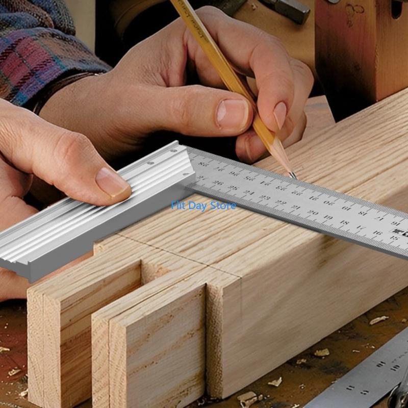 F92C Aluminum Square Ruler For - огляд і ціна Home Improvement Mark