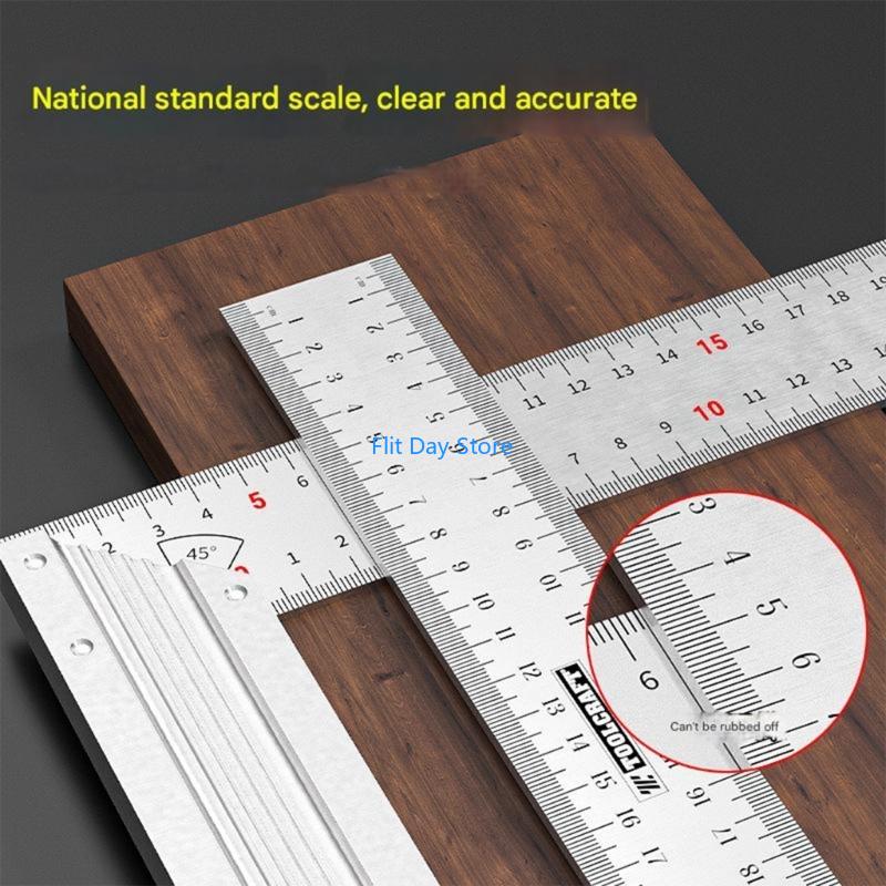 F92C Aluminum Square Ruler For - огляд і ціна Home Improvement Mark