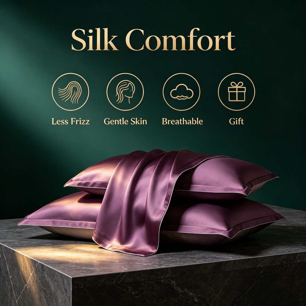 40 Momme Mulberry Silk Pillowc - огляд і ціна Home Improvement Business