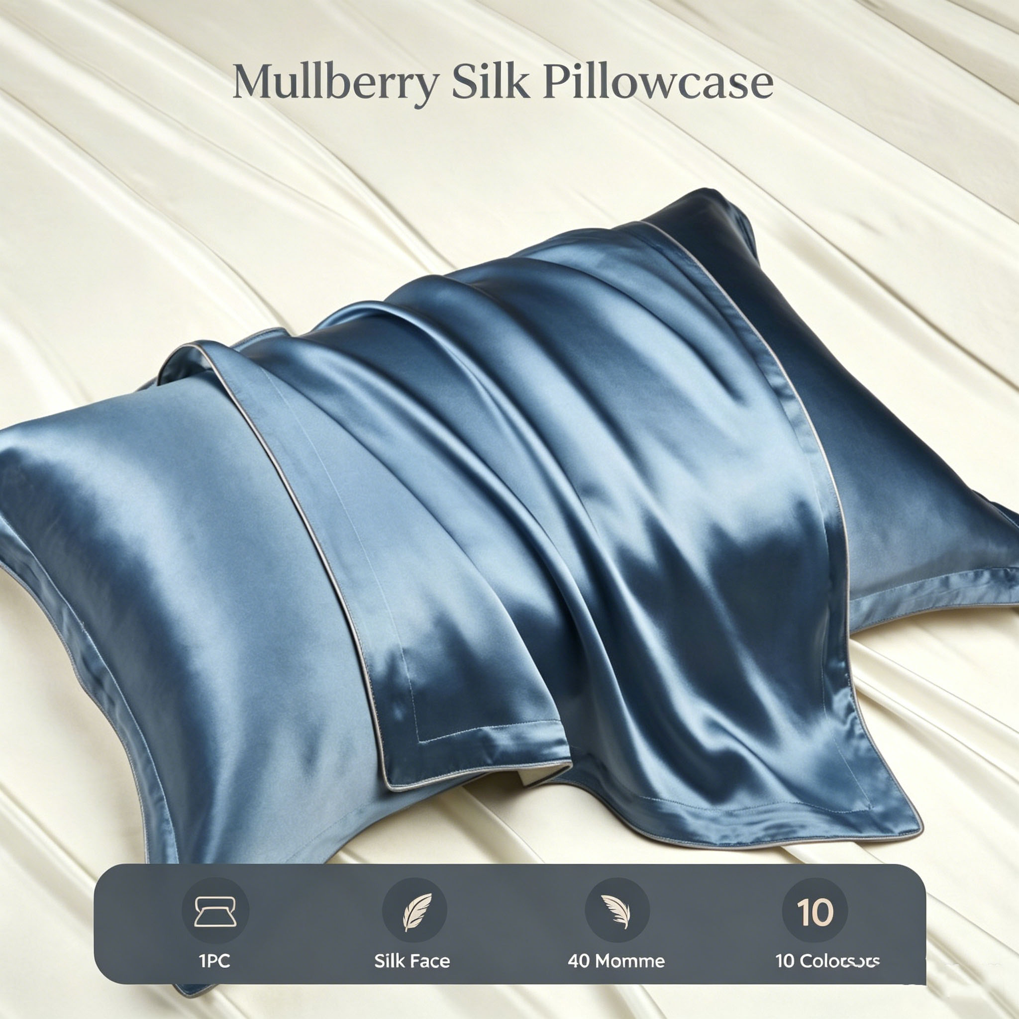 40 Momme Silk Pillowcase Front - огляд і ціна Home Improvement Business