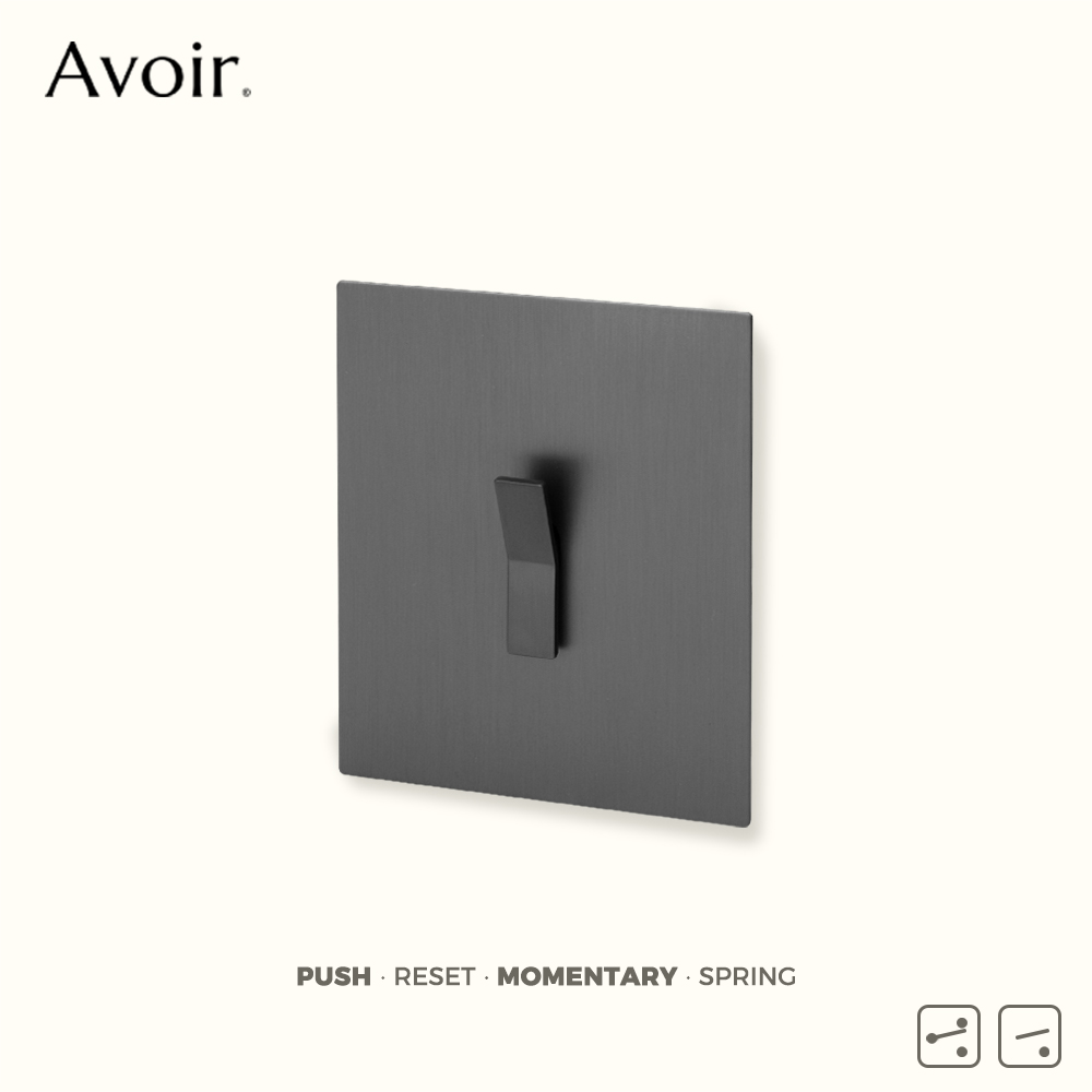 Avoir Gray Y Type Push Button  - огляд і ціна Home Improvement Uk