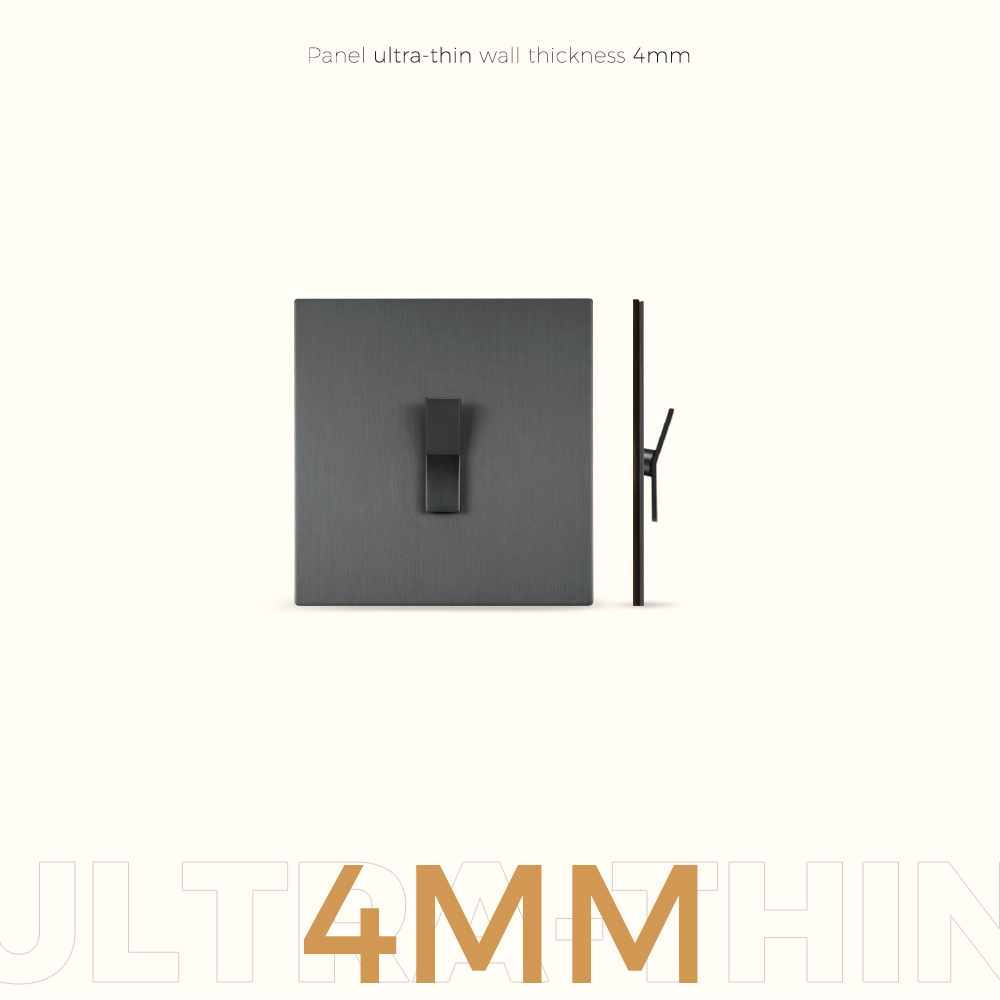 Avoir Gray Y Type Push Button  - огляд і ціна Home Improvement Uk