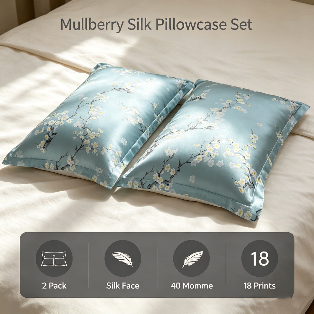 40 Momme Mulberry Silk Pillowc - огляд і ціна Home Improvement Business