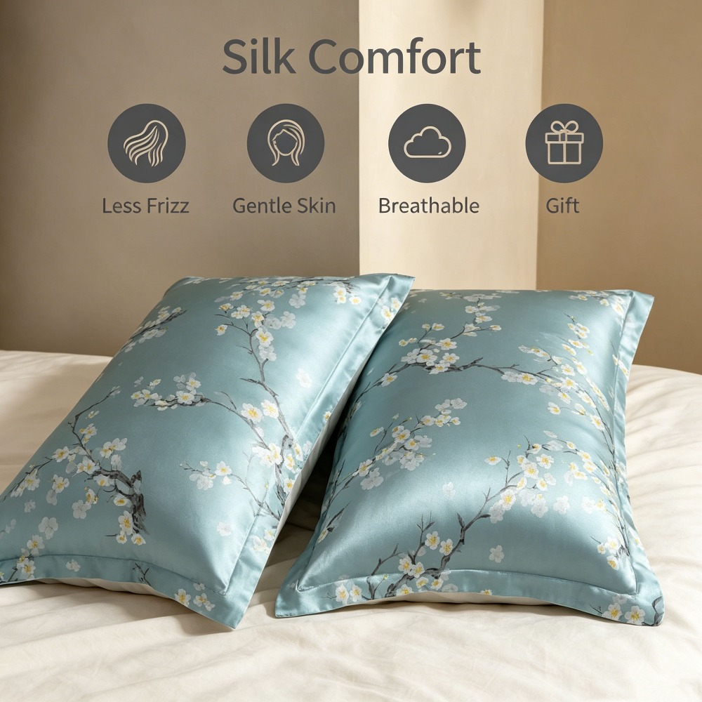 40 Momme Mulberry Silk Pillowc - огляд і ціна Home Improvement Business