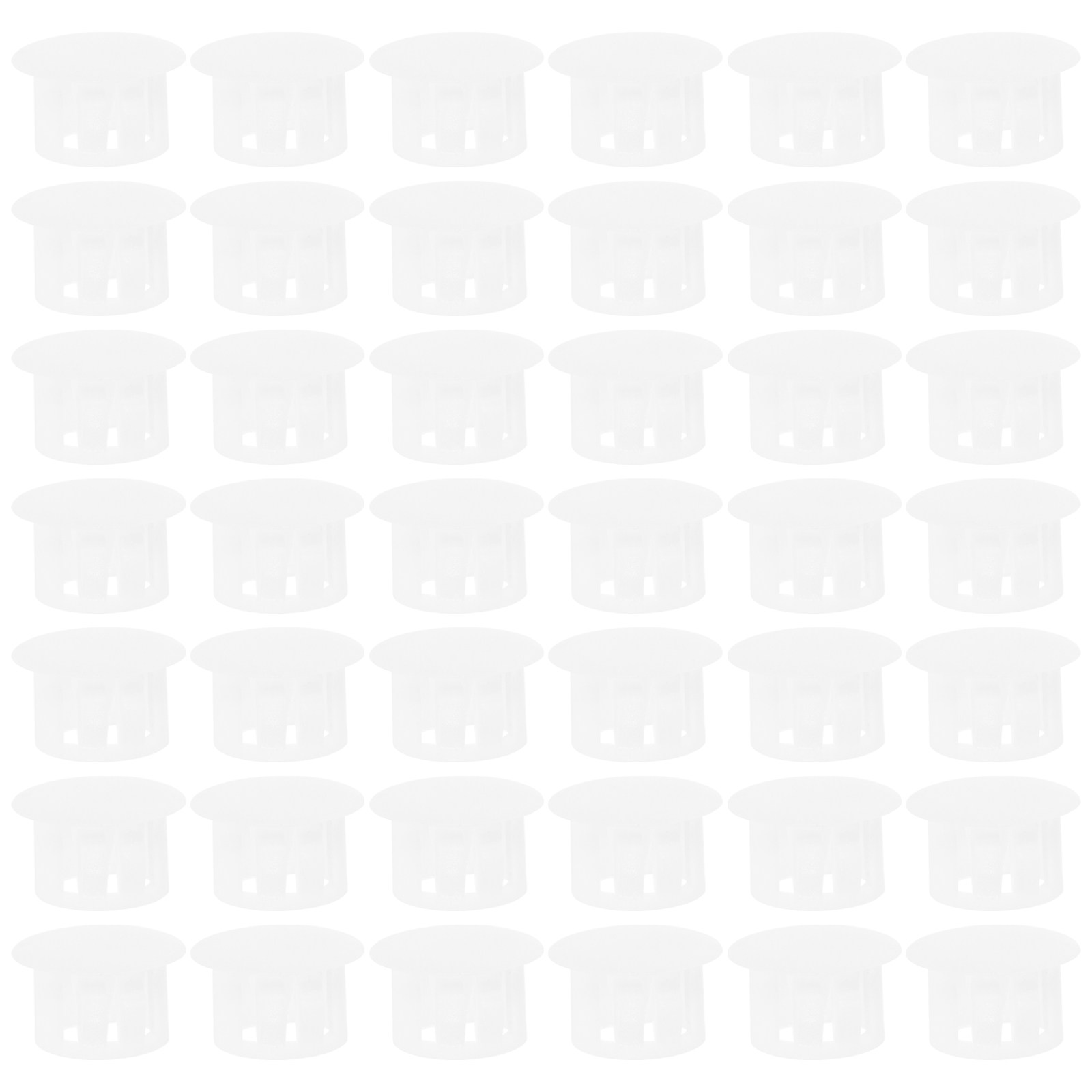 100Pcs White Plastic Hole Plug - огляд і ціна Home Improvement Ending