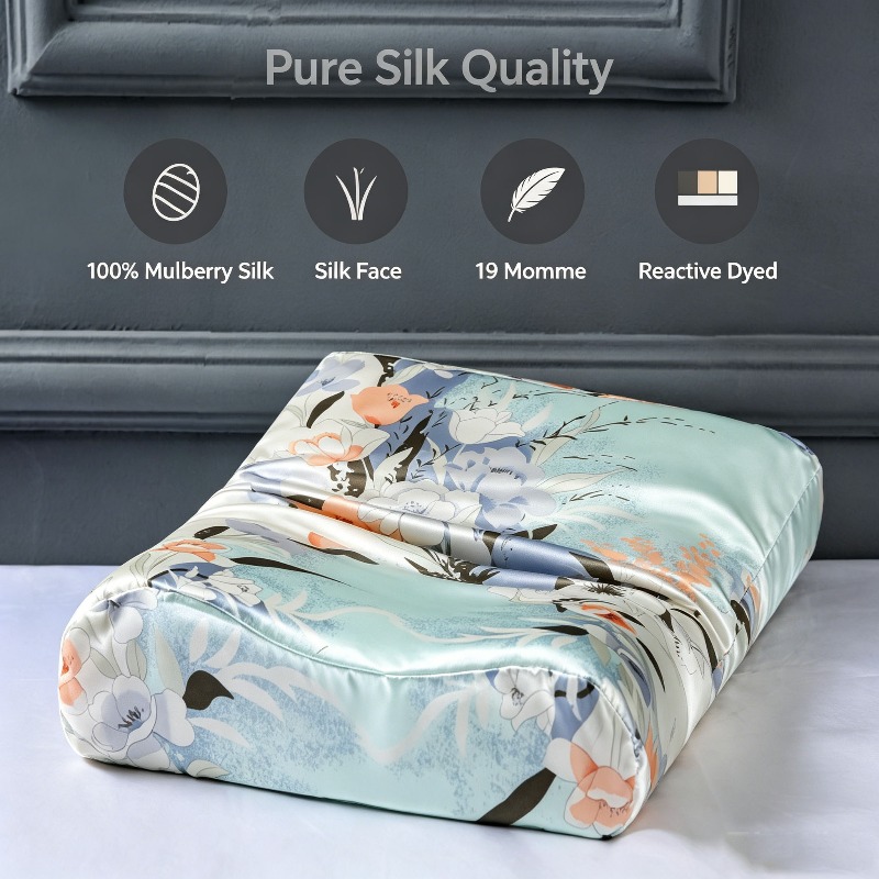 100% Mulberry Silk Latex Pillo - огляд і ціна Home Improvement Business